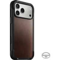 Nomad Rugged Leather Case (Horween) MagSafe kožený kryt iPhone 17 Pro Max Rustic Brown - Pouzdra