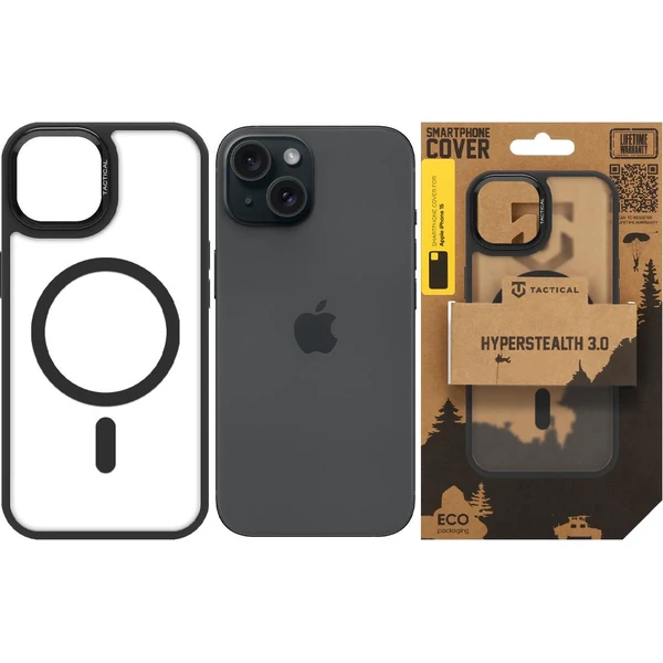 Tactical MagForce Hyperstealth 3.0 MagSafe kryt Apple iPhone 15 Asphalt - Pouzdra - Obrázek 05336a4f27c24ab6a41ec8b8395d8fdb