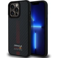Oracle Red Bull Racing Carbon Powerbar MagSafe kryt iPhone 13 Pro černý - Pouzdra