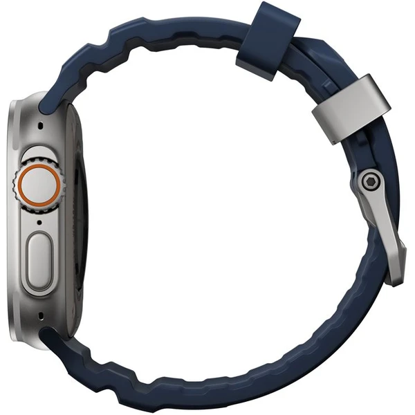 Nomad Rocky Point Band řemínek Apple Watch 49/45/44/42mm stříbrný/modrý - Řemínky - Obrázek 054b07ccc63d4f158aa42c5c708d88f0