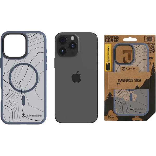 Tactical MagForce Hyperstealth Sika kryt iPhone 16 Pro Max Deep Blue - Pouzdra - Obrázek 054de529386044949f2b4ebb870f4bdf