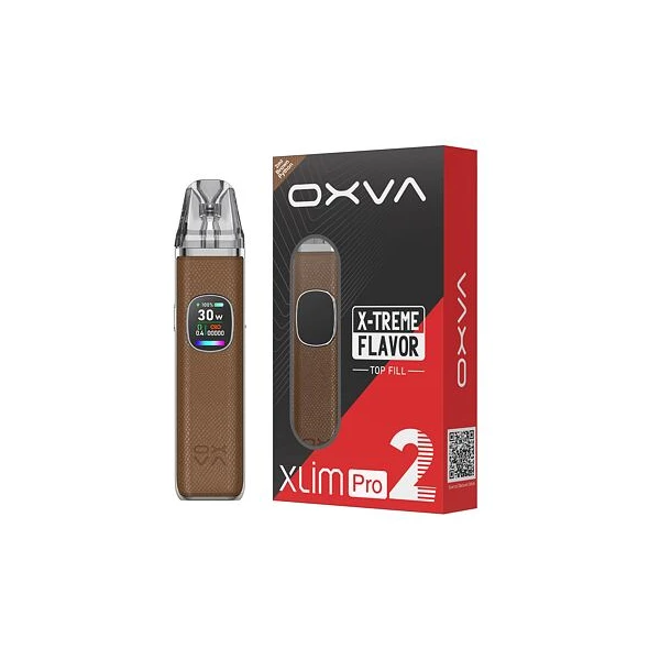 OXVA Xlim Pro 2 Pod Kit Brown Python - Elektronické cigarety - Obrázek 055994a3c2ae4b67a7698897f0498968