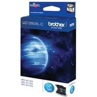 Brother LC1280XLC inkoust tyrkysový - Tonery