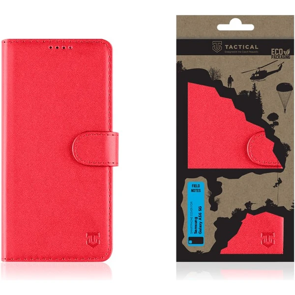 Tactical Field Notes pouzdro Samsung Galaxy A56 5G červené - Pouzdra - Obrázek 0577127dc6494922ada2951a5e845472