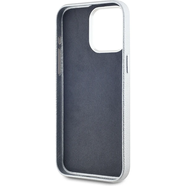 Karl Lagerfeld Grained PU Hotel RSG zadní kryt pro iPhone 15 Pro Max šedý - Pouzdra - Obrázek 0582f97a05f542bbb4665961e756a484