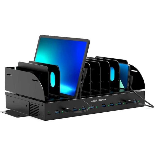 Port Naotic Charging Table 10 nabíjecí stanice pro 10 tabletů/smartphonů - Nabíječky - Obrázek 058F000J01