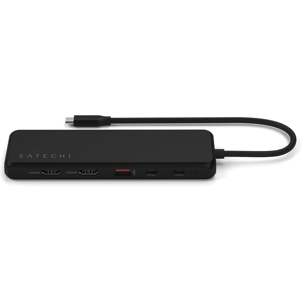 Satechi 13v1 USB-C adaptér s displejovým multiportem černý - USB huby - Obrázek 05BF000O01