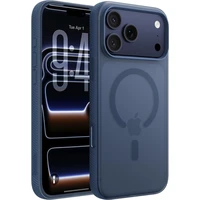 Belkin SheerForce Grip MagSafe kryt iPhone 17 Pro Max námořnicky modrý - Pouzdra