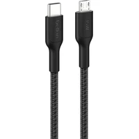 Belkin BOOST Charge PRO USB-C/microUSB napájecí kabel 15W 1m černý  - Kabely a redukce