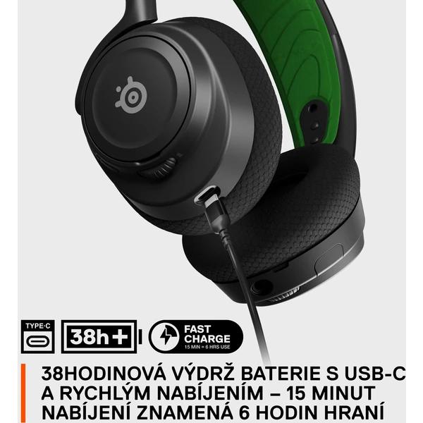 SteelSeries Arctis Nova 7X herní sluchátka bílá - Sluchátka - Obrázek 05FJ300401