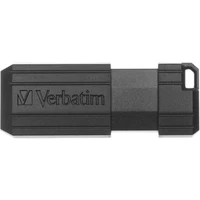 VERBATIM Flash Disk 64GB USB 2.0 Store 'n' Go PinStripe, černý - Flashdisky