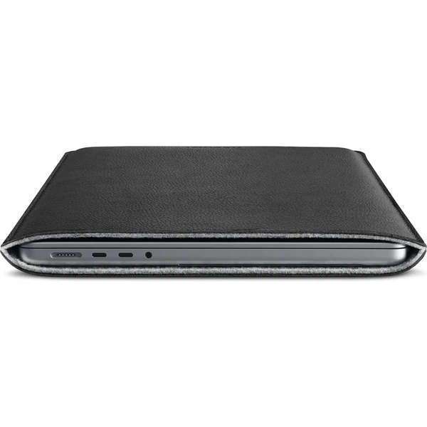 Woolnut kožené Sleeve pouzdro pro 14" MacBook Pro černé - Pouzdra - Obrázek 05SR100501