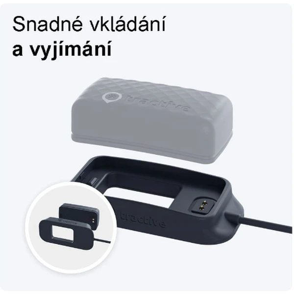 Tractive USB-A napajecí kabel pro CAT Mini tmavěmodrý - Kabely a redukce - Obrázek 0603000L01