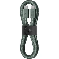 Native Union Belt Cable USB-C/USB-C kabel 1,2m, 60W zelený - Kabely a redukce