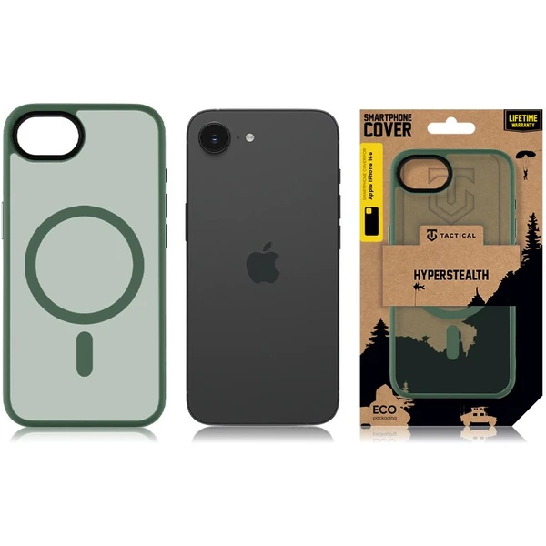 Tactical MagForce Hyperstealth kryt iPhone 17e/16e zelený - Pouzdra - Obrázek 062814fa85434783812acf0859cf5a85