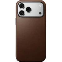 Nomad Modern Leather MagSafe kožený kryt iPhone 17 Pro Max/18 Pro Max Brown - Pouzdra