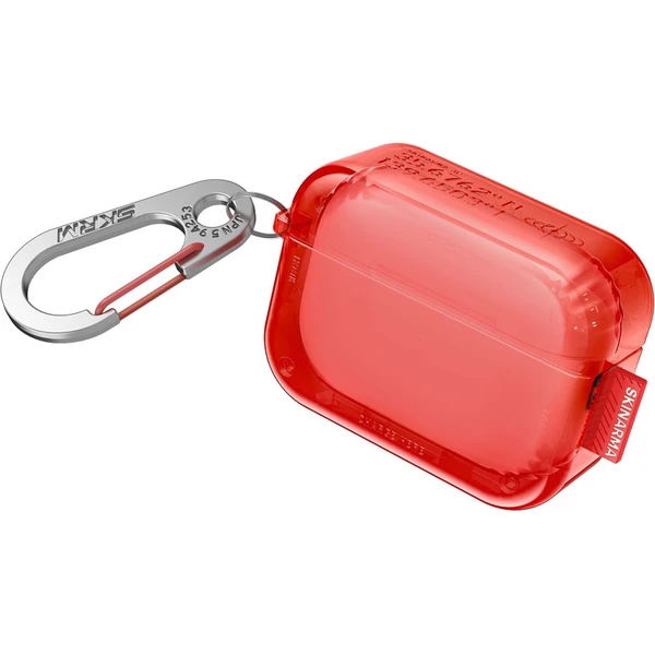 SKINARMA Saido pouzdro pro AirPods Pro 2 červené - Pouzdra - Hlavní obrázek