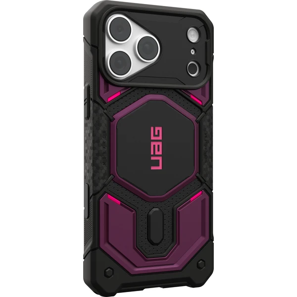 UAG Monarch Pro MagSafe kryt iPhone 18 Pro Max/17 Pro Max černý/fialový - Pouzdra - Obrázek 06668b1d5392493596e046b38a8693eb