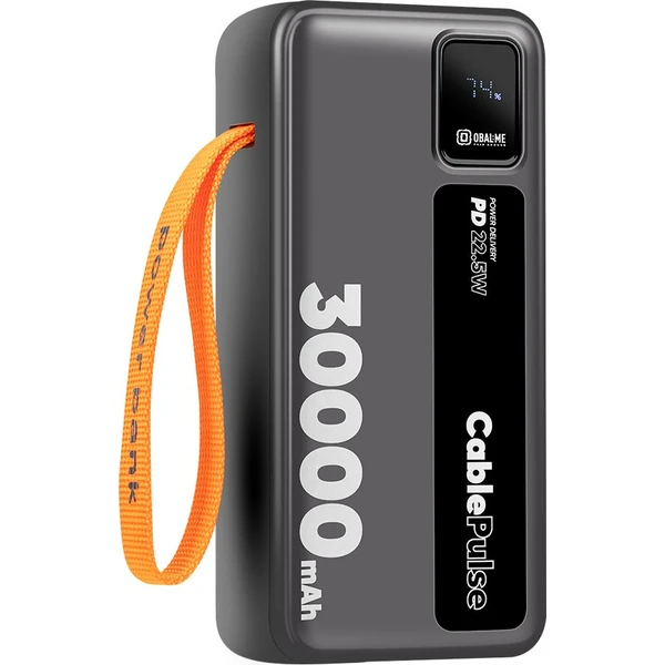 OBAL:ME CablePulse Powerbanka 30000mAh, 22,5W černá - Powerbanky - Obrázek 069e05bea612442fa1dcf154bdd8e079