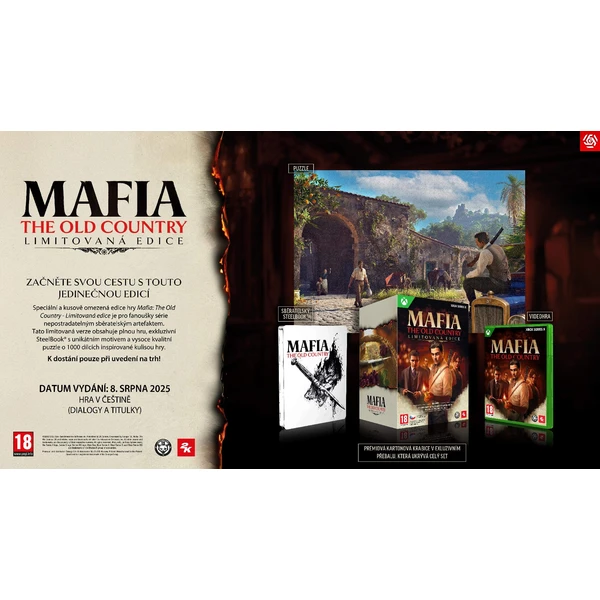 Mafia: The Old Country Limitovaná edice (XSX) - Hry pro Xbox Series - Obrázek 06EE000K01