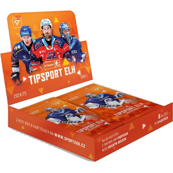 Hokejové karty SportZoo Blaster balíček Tipsport ELH 2024/25 – 1. série - Hokejové karty - Obrázek 06OB000N01