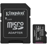 Kingston Canvas Select Plus microSDXC 128GB + SD adaptér - Paměťové karty