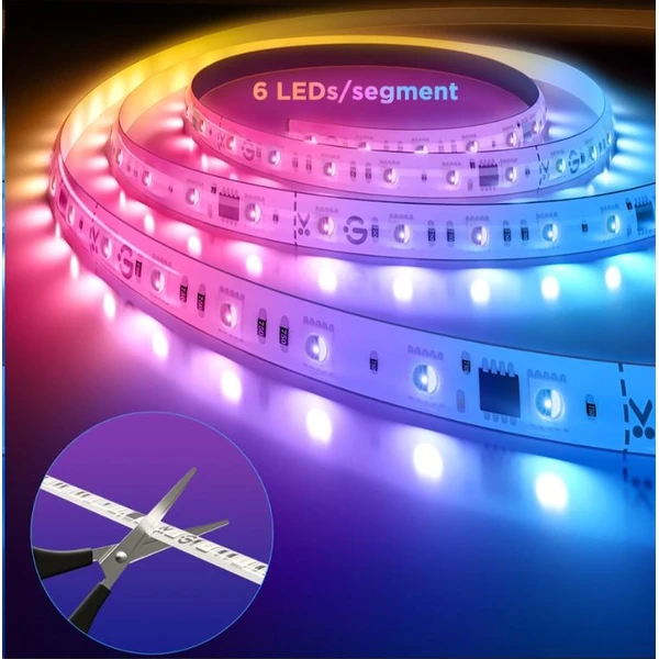 Govee Strip Light 2 Pro RGBICWW Matter LED pásek, 5m - Chytrá osvětlení - Obrázek 06b4933dcee446b19c2552ac1647044f