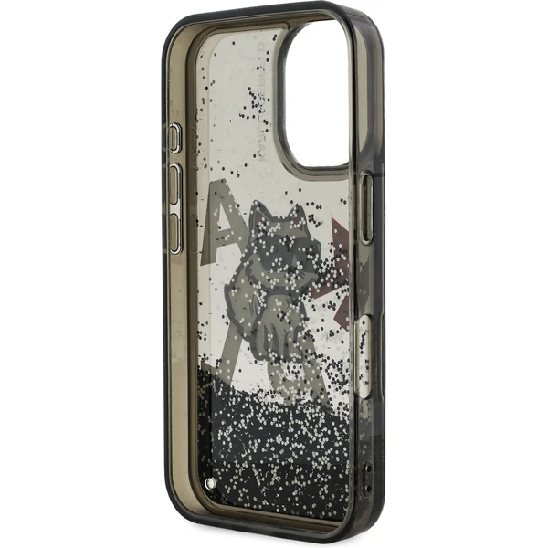 Karl Lagerfeld Liquid Glitter Scattered Choupette kryt iPhone 16 černý - Pouzdra - Obrázek 06d0d793f9ac436f87b9359e1998a7c8