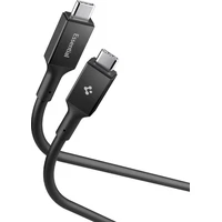 Spigen Essential USB-C/USB-C napájecí kabel 100W 2m černý - Kabely a redukce