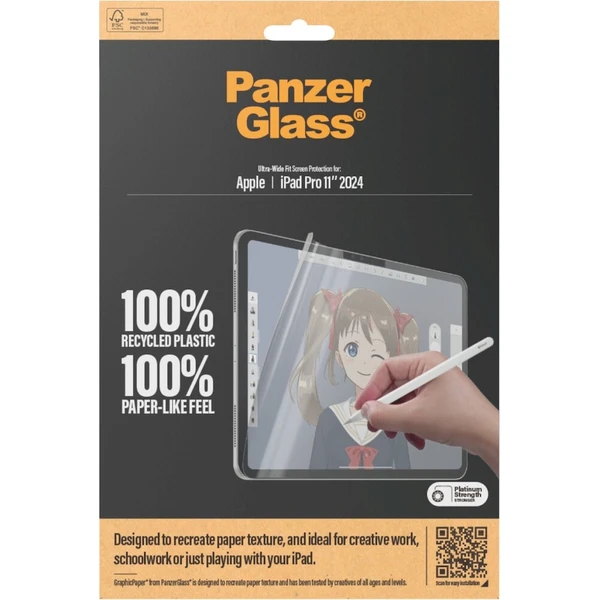 PanzerGlass GraphicPaper fólie na psaní a kreslení Apple iPad Pro 11" (2025) - Ochranné folie a skla - Obrázek 06f5162b5e454e91ac727f3a752c6693
