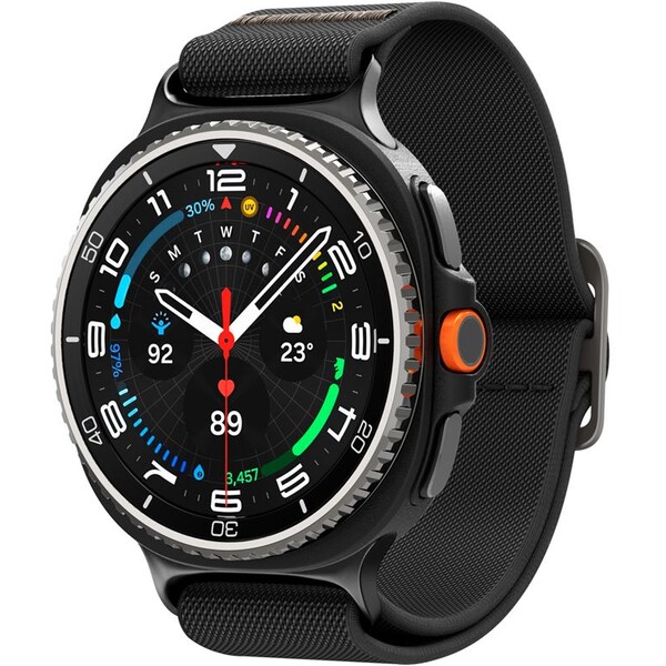 Spigen Lite Fit řemínek Galaxy Watch8 46/44/40mm černý