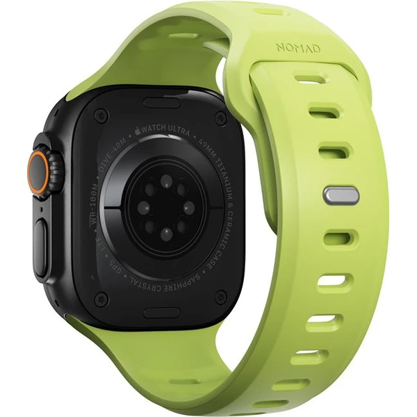 Nomad Tempo Band FKM řemínek Apple Watch 49mm/Ultra lime - Řemínky - Obrázek 073cad83aca144638b80eca2d871a077