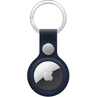 Apple FineWoven klíčenka na AirTag temně modrá - Klíčenky