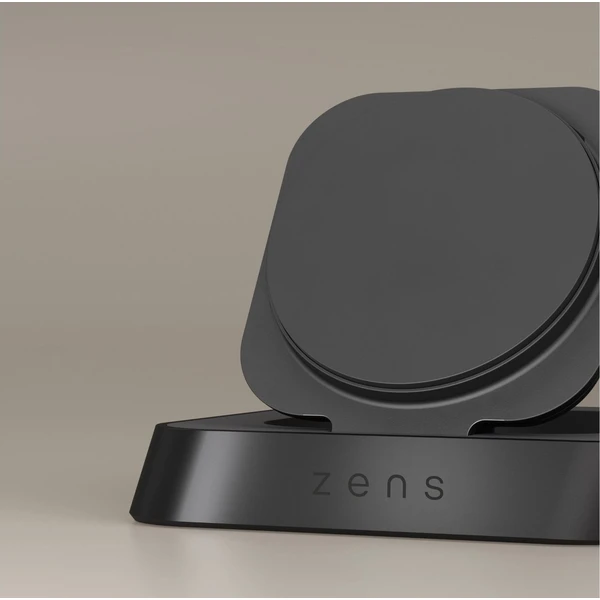 ZENS Nightstand Charger Pro 2 MagSafe/Qi2 2v1 nabíječka (20W) černá - Nabíječky - Obrázek 074L000K01