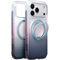 Torras Ostand O3 Air Gradient MagSafe kryt iPhone 18 Pro fialový/modrý - Pouzdra