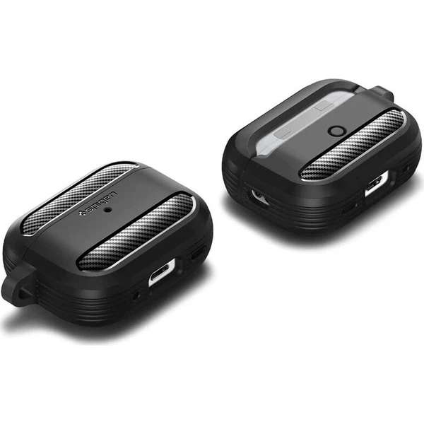 Spigen Rugged Armor pouzdro pro  AirPods Pro 2 černé - Pouzdra - Obrázek 07544b18afbd4b22a599f3a9da02585d
