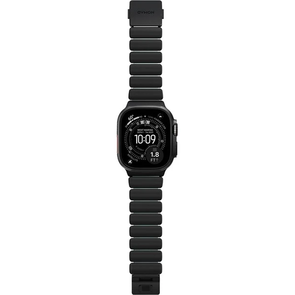 Nomad Stratos Band FKM řemínek Apple Watch 45/46/49mm Black Titanium/Icy Blue - Řemínky - Obrázek 075c896adda24e28a34170aa96761de7