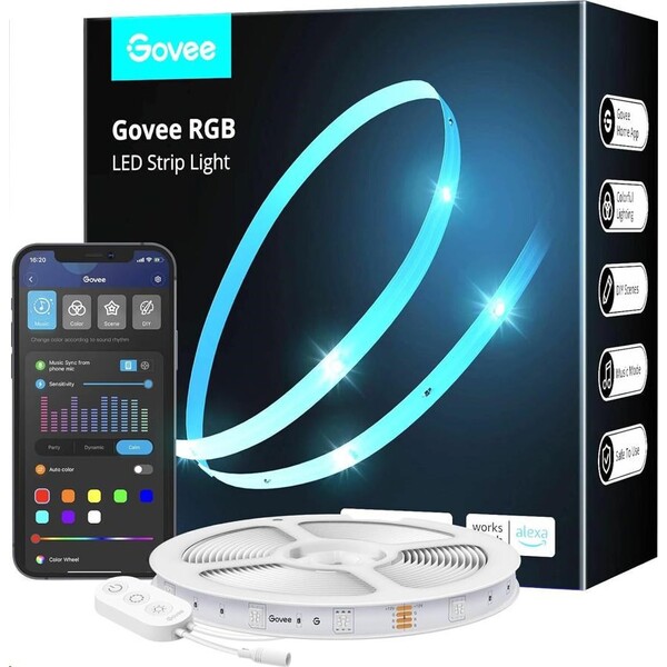 Govee WiFi RGB Smart LED strip 5m H615A3A1
