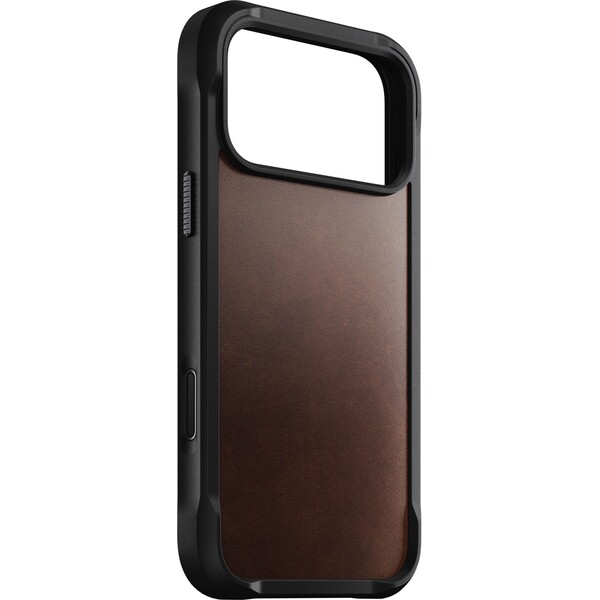 Nomad Rugged Leather Case (Horween) MagSafe kožený kryt iPhone 17 Pro Max Rustic Brown