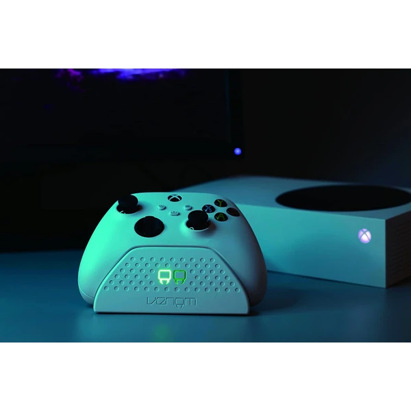 Venom VS2871 duální nabíjecí stanice + 2 baterie pro Xbox bílá - Dokovací stanice - Obrázek 07R5000701
