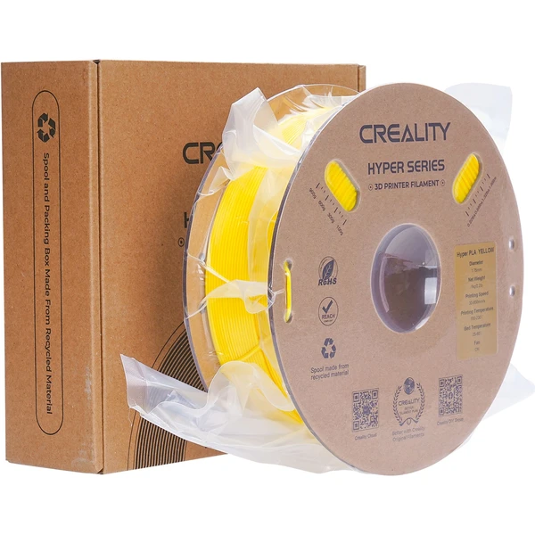 Creality Hyper PLA filament 1,75 mm 1 kg žlutá - Filamenty pro 3D tiskárny - Obrázek 07WA000L01