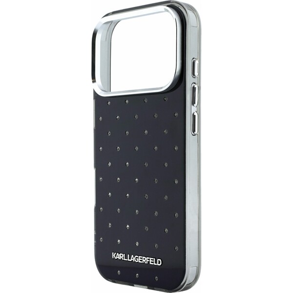 Karl Lagerfeld IML Rhinestones Allover Magsafe kryt iPhone 18 Pro černý - Pouzdra - Obrázek 07e74c94cdcf499bacfb56ff97e05dec