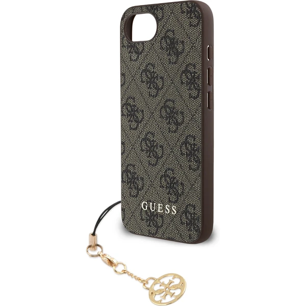 Guess 4G Charm kryt iPhone 17e/16e hnědý - Pouzdra - Obrázek 081d6b0a25b040c1980fa785413e8f7f