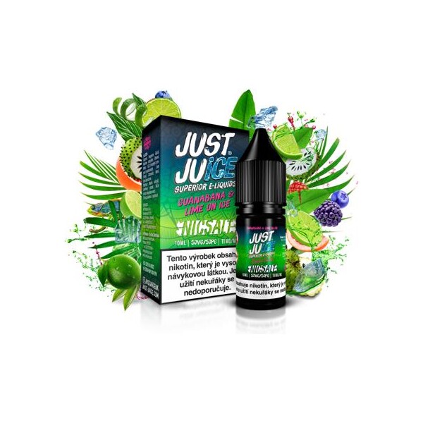 Just Juice Salt Ledová limetka s graviolou 10ml (20mg)