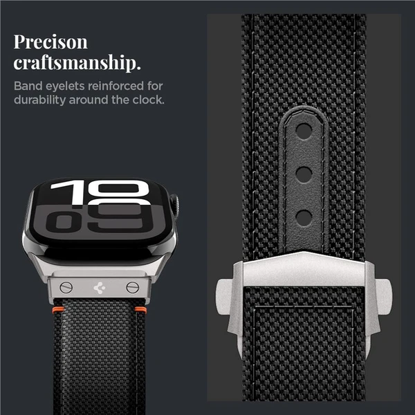 Spigen Classic Fit řemínek Apple Watch 49/46/45/44mm černý - Řemínky - Obrázek 0845a6f41fc54495bd7ba0deda6945ca