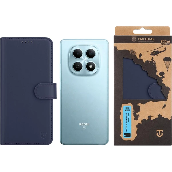 Tactical Field Notes pouzdro Xiaomi Redmi Note 15 4G/5G modré - Pouzdra - Obrázek 088e3ffc387e4dd4856c0d6089f28e75