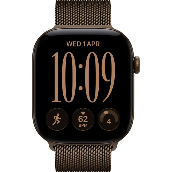 Apple Watch Series 12 Cellular (42mm) Tmavě bronzový hliník s tmavě bronzovým milánským tahem - Chytré hodinky - Obrázek 088eec0bcdb74769bd6cb367d7088f3b