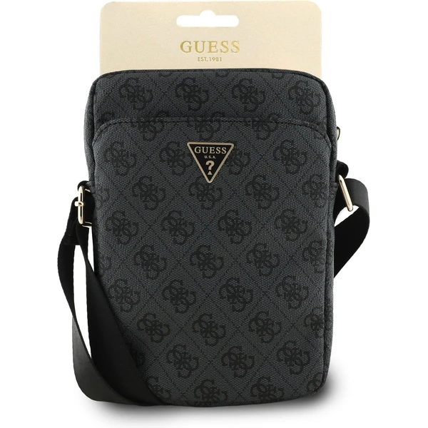 Guess PU 4G Triangle Logo taška 8" černá - Pouzdra - Obrázek 089602dab00b46ae9735d886548fbedb