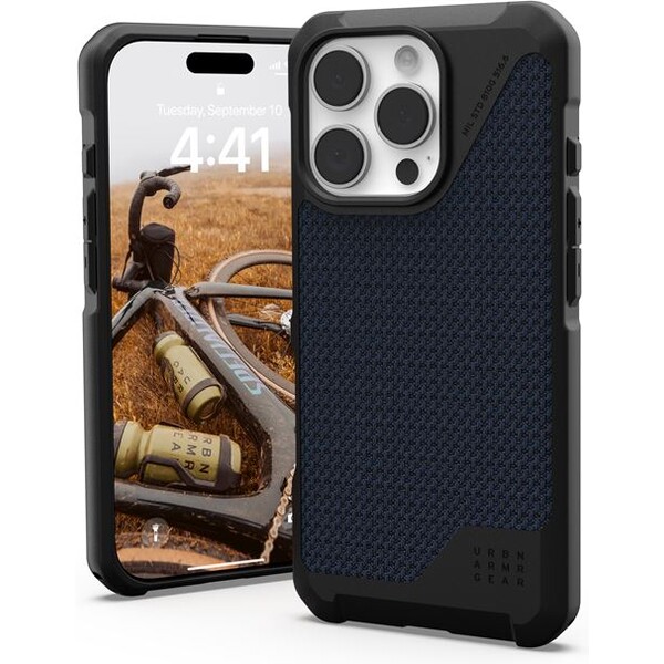 UAG Metropolis LT Magsafe Kevlar kryt iPhone 16 Pro tmavě modrý