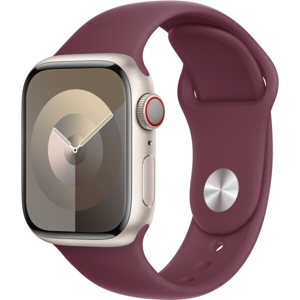 Apple Watch 42/44/45/49 mm morušově rudý sportovní řemínek – M/L MT403ZM/A